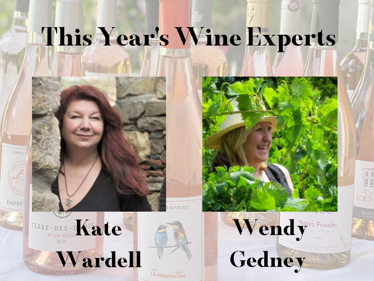 This Year's Wine Experts Kate Wardell Wendy Gedney