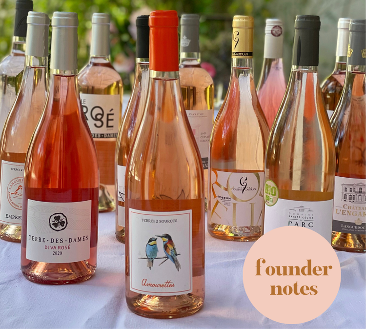 Wines Featured In The Blind Rosé Wine Tasting