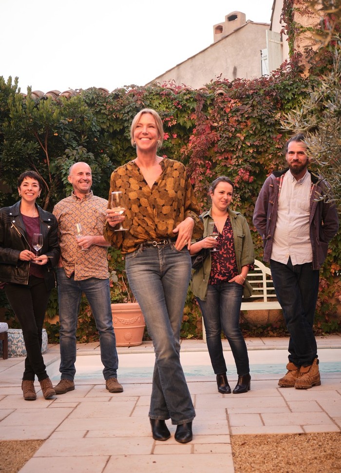 Wine Makers at the annual Languedoc Party