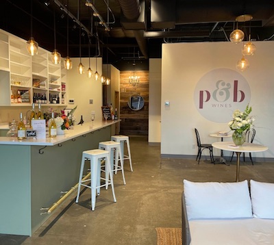 Princess and Bear Wines Tasting Room - Bar Area
