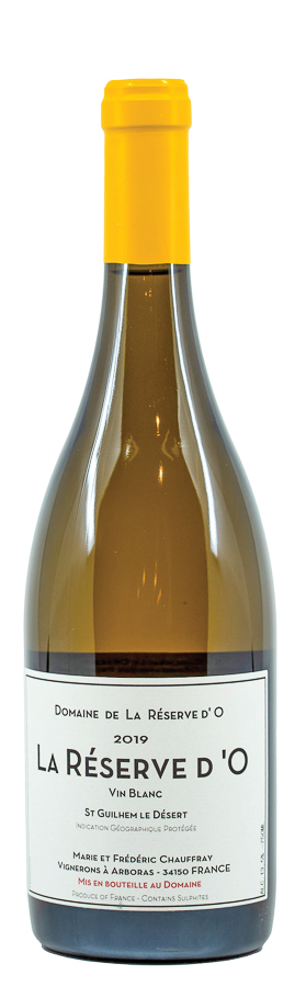 2019 La Réserve Blanc