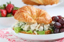 Chicken Salad Croissant Sandwich