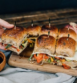 Roasted Veggie Slider