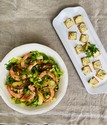 Grilled Pear and Shrimp Salad