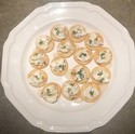 Whole Grain Crackers with Goat Cheese (Chevre), Fresh Thyme and Honey