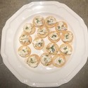 Whole Grain Crackers with Goat Cheese (Chevre), Fresh Thyme and Honey